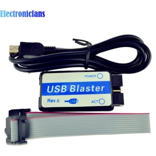 Mini Usb Blaster Cable For CPLD FPGA NIOS JTAG Programmer Support All ATLERA Deveice 100% Origin