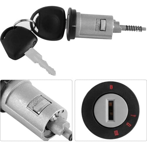 Car Replacement Ignition Lock Barrel Electric Locks Ignition Lock Set With Keys For VAUXHALL ASTRA CORSA MERIVA TIGRA COMBO