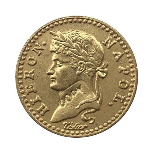 1813 German 10 Franken coins COPY 19mm