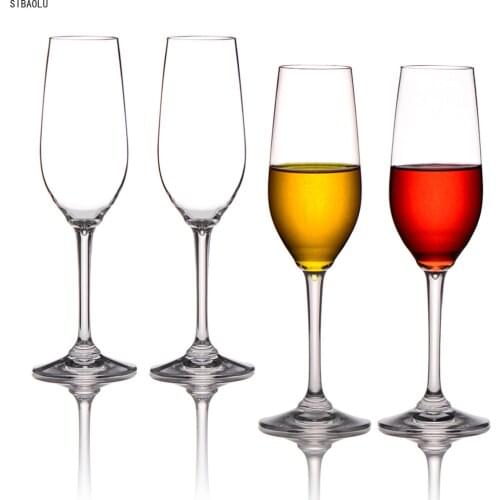 Creative Champagne Glasses European and American Wineware High-end Red Wine Glasses Tritan Plastic Glasses