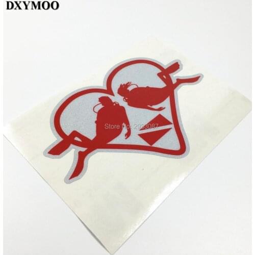 Lover Scube Diving Water Sports Dive Car Sticker Vinyl Tape Sticker Decals 3M H2801