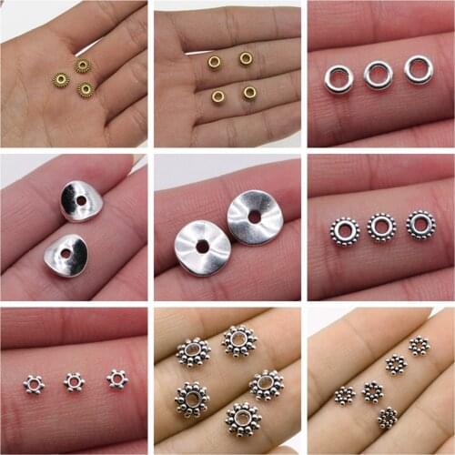 Wholesale Jewelry Lots Torus Spacer Spacers Jewelry Making Supplies Jewellery Crafts Wholesale 50 Pieces