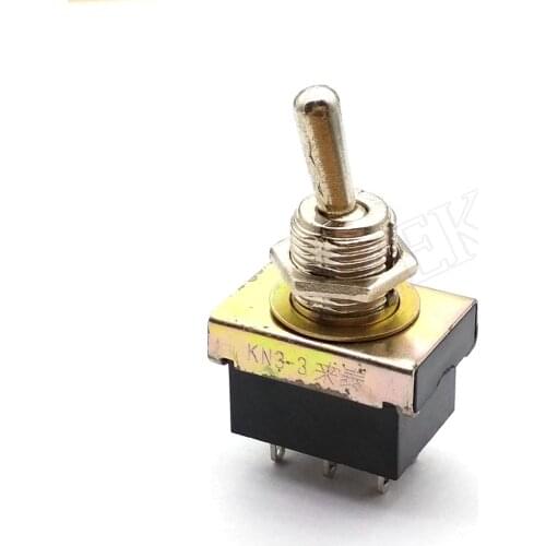 KN3-3 Toggle switch with high quality rocker switch ON - ON 12MM 2positions six feet two