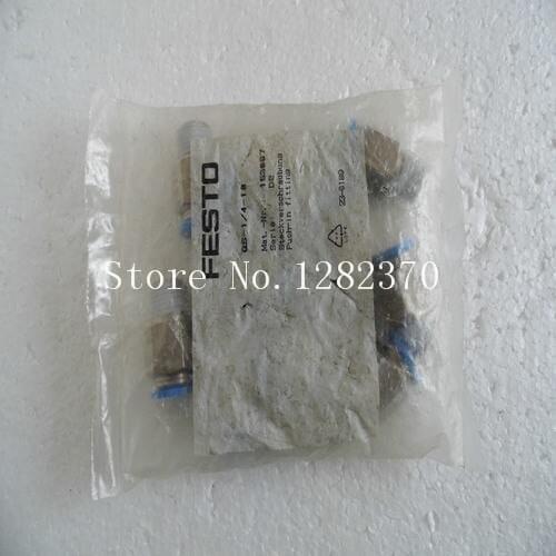 [SA] New original authentic special sales FESTO gas fitting QS-1 / 4-10 spot 153607 --20pcs/lot