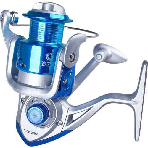Spinning Fishing Reel 3000-6000 Series Metal Coil Spinning Reel 5BB Bearing Boat Rock Sea Fishing Wheels for Fishing Rod L11