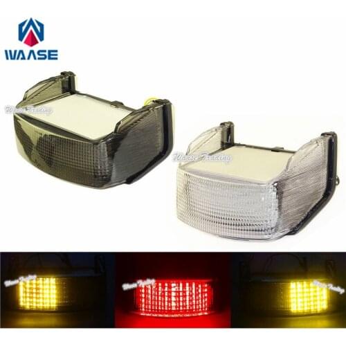 Waase For Honda CBR600F3 CBR600 F3 1995 1996 E-Marked Rear Tail Light Brake Turn Signals Integrated LED Light