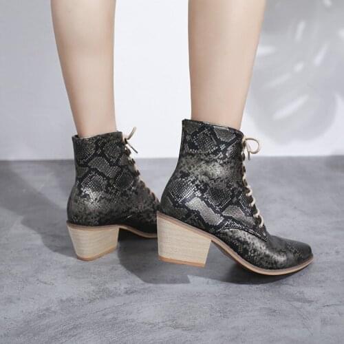 Heels Womens Boots Nubuck Zip Pointed Toe Retro Fashion Autumn Ankle Boots heel Winter Shoes Women