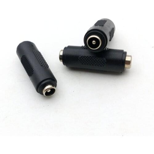 4pcs 5.5x2.1mm Female to 5.5x2.1mm Female Socket durable 12V/3A Female Socket DC Power Female Plugonnector