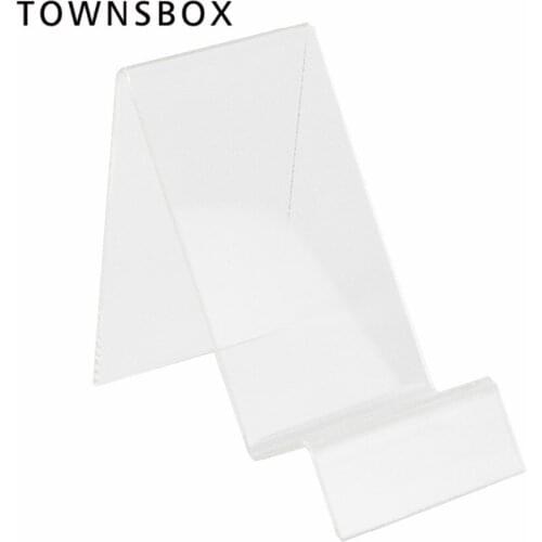 Acrylic shoes display rack desk A5 Book advertising exhibit shoe holder purse wallet Ipad support frame Merchandise Display