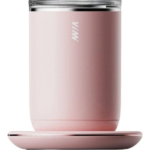 Automatic Self Stirring Magnetic Mug Electric Smart Mixer Plug in Coffee Tea Chocolate Milk Mixing Stainless Steel Cup