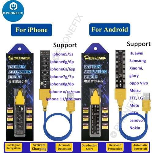 MECHANIC Battery Charging Activation Board for IOS for Iphone 5-11promax Android Mobile Phone DC power Supply Activation Panel