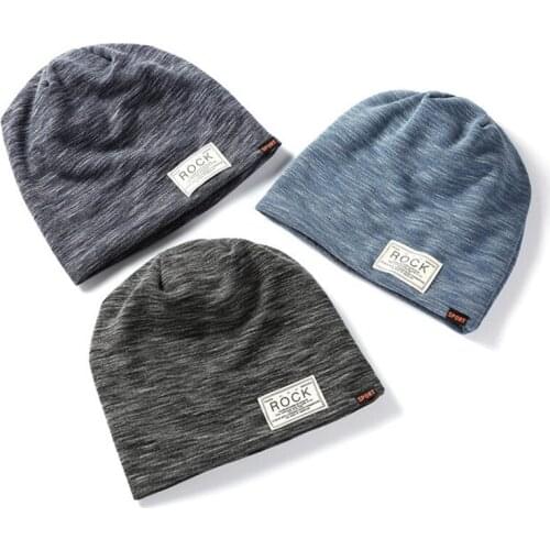 Hip Hop Cotton Hat Womens Winter Warm Casual Fleece Slouchy Hat Warm Ski Beanie Hat Female Soft Baggy Skullies Beanies Men