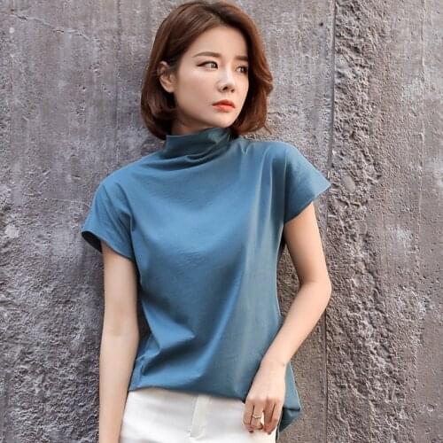 Женские хлопковые футболки HVMODLZV China At AliExpress