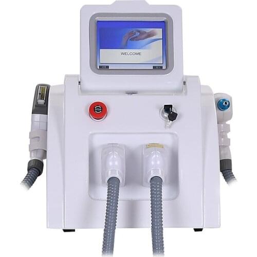 Multifunctional Beauty Machine Ipl Shr Laser Nd Yag Permanent Hair Removershr ipl hair reduction+q switch laser tattoo removal