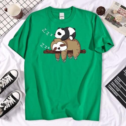 Men Short Sleeve Korean Style Fox Printing Clothing Trend Animal Clothes gentlemen Graphic Print Tee Top Tshirt male T-shirt