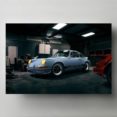 Supercar Posters Porsches Carrera Vintage Car Luxury car Picture Canvas Painting Wall Art Prints Modern Home Room Decorations