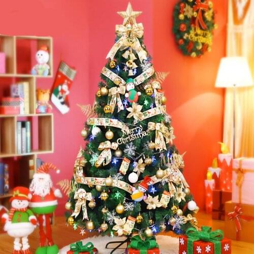 Christmas tree 1.8 m / 180cm luxury encryption Christmas tree package Christmas decoration living room bar Supermarket