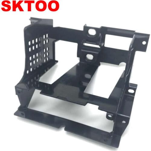 SKTOO For 2001-2005 VW Passat B5 Box Instrument Central CD Box Radio Trim Panel Radio Frame Mounting Bracket CD Frame Bracket