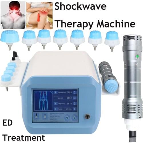 Shockwave Therapy Machine Massage Relaxation Body Muscle Portable Physiotherapy Shock Wave Foot Shoulder ED Treatment Massager