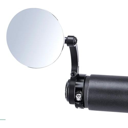 Bike Rearview Mirror 360 Rotation Adjustable Handlebar Mirror Angle-adjustable Cycling Supplies