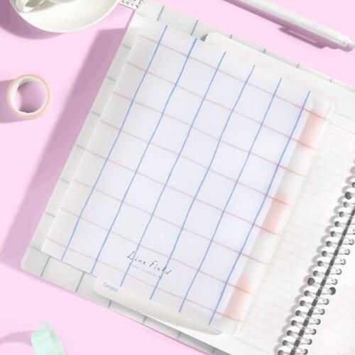 1pc KOKUYO WSG-RULP Line Field Series Smart Ring Binder Notebook Loose Leaf Note A5 B5 Detachable Coil Replaced Inner Page Paper