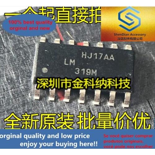 10pcs only orginal new LM319MX LM319M LM319 SMD SOP-14 linear comparator chip
