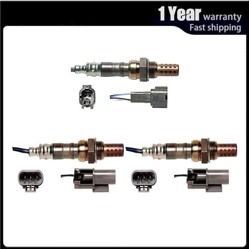 3pcs O2 Oxygen Sensor Lambda Upstream Downstream Front Rear for 1997 1998 1999 Infiniti I30 Nissan Maxima 3.0L Auto Parts