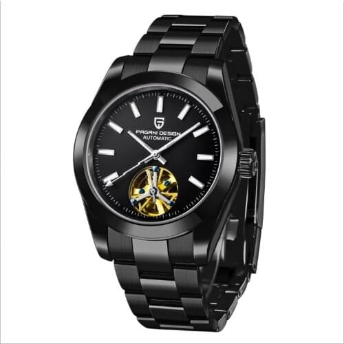 AIDULILUN Mens Stainless Steel Watch