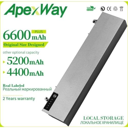 6600MAh Laptop Battery For Dell Latitude E6400 E6500 E6510 M2400 M4400 M4500 E6410 312-0917 GU715 C719R RG049 U844G TX283 0RG049