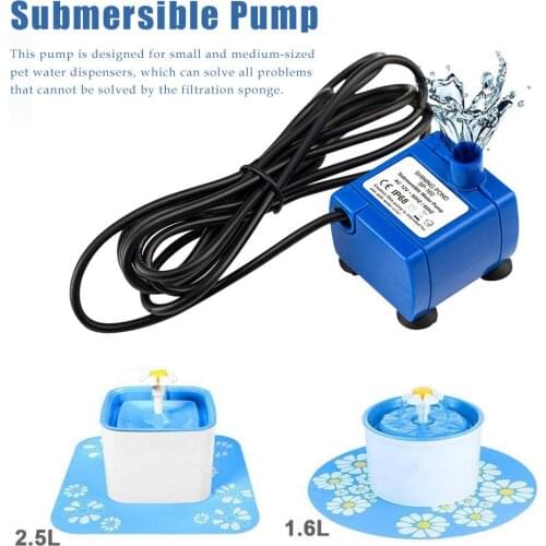 160L/H Automatic Cat Water Dispenser USB Charging Dog Water Fountain Pet Drinking Accessories Waterproof IP68