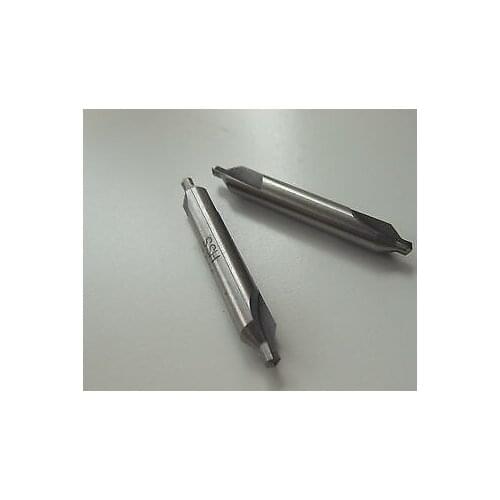 HSS Center Drill Set 4 Piece 60 Deg. 0.5 0.7 1.0 1.5 mm