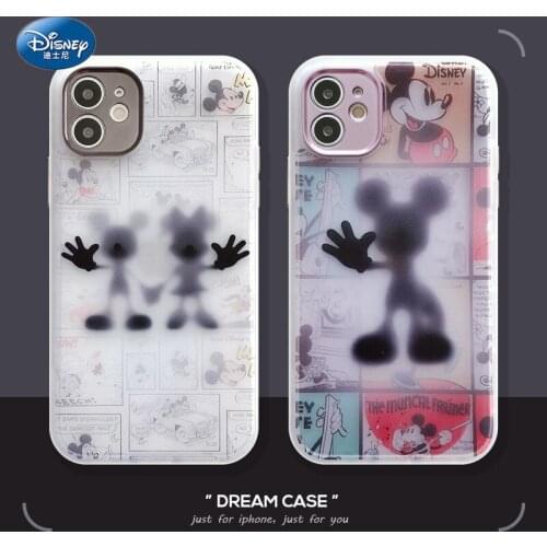 Disney for IPhone11 Mobile Phone Case for IPhone12 11Promax Cartoon Mickey Mobile Phone Cover zz0429-6