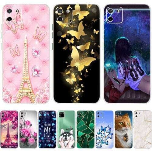 For OPPO Realme C11 Case For Realme C11 Case Cover Soft Silicone TPU Phone Cases For OPPO Realme C11 C 11 RealmeC11 Case 6.5inch