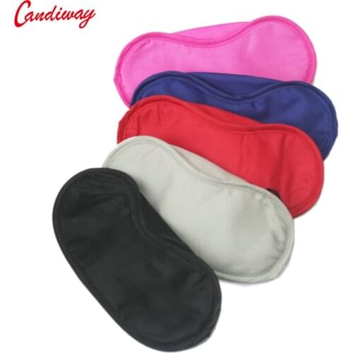 Colors Eye Mask Half Eye Shade Nap Cover Travel Office Sleeping Rest Aid Cover Blindfold To Shield The Light