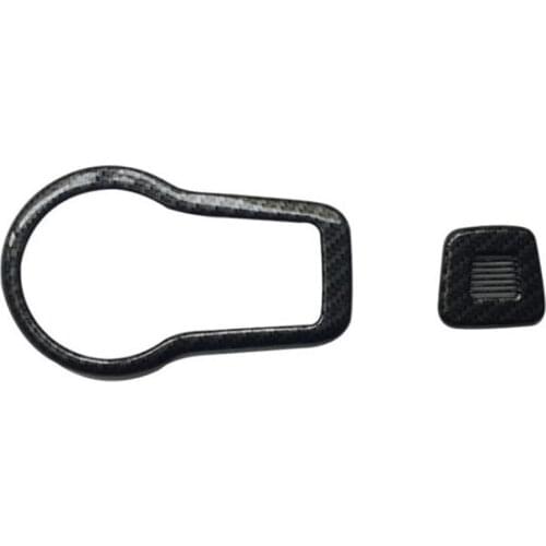 For Jeep Compass 2017-2020 Car Headlight Lamp Adjustment Switch Button Decoration Cover Trim Frame Sticker Accessories