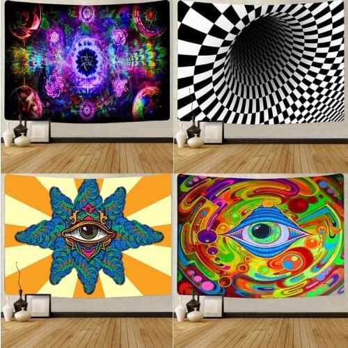 Abstract pattern background cloth art tapestry bedroom living room home decoration hanging cloth