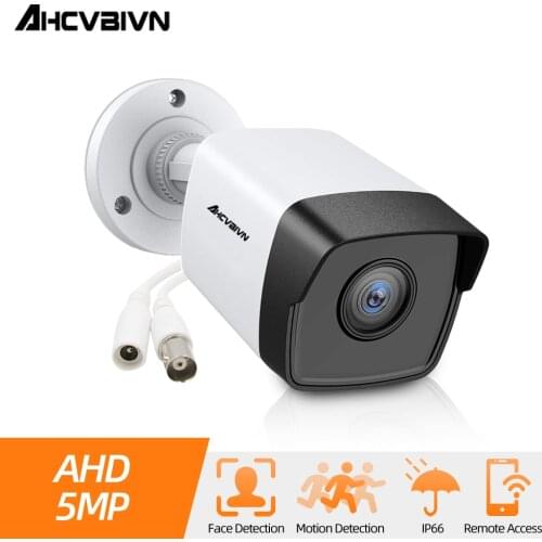 5MP CCTV AHD Camera Outdoor IP66 Waterproof Home Security Camera With Day&Night Motion Detection Surveillancefor CCTV DVR System