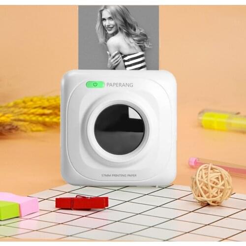 PAPERANG P1 Pocket Printer BT Wireless Thermal Printer Portable Mobile Printer 200dpi for Photo Picture Receipt Label Sticker