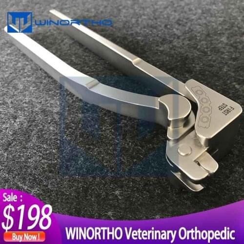 AO synthes combination bending pliers for 2.0mm-2.4mm plates veterinary orthopedic instruments