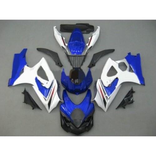 Injection mold Fairing kit for GSXR1000 07 08 blue white GSX-R GSXR 1000 K7 2007 2008 Motorcycle Fairings set+gifts SK71
