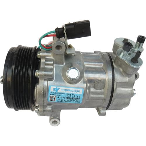 6RF820803C 6R0820803B 5U0820803F 0282909253 0053612353 AC Compressor FOR Volkswagen FOX GOL G4 POLO SKODA FABIA