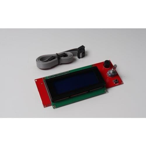 2004 LCD Display 3D Printer Controller With Adapter RAMPS 1.4 Mendel (20 characters x 4 lines) For Anet A8 PRUSA i3 mk2s/2.5/mk3