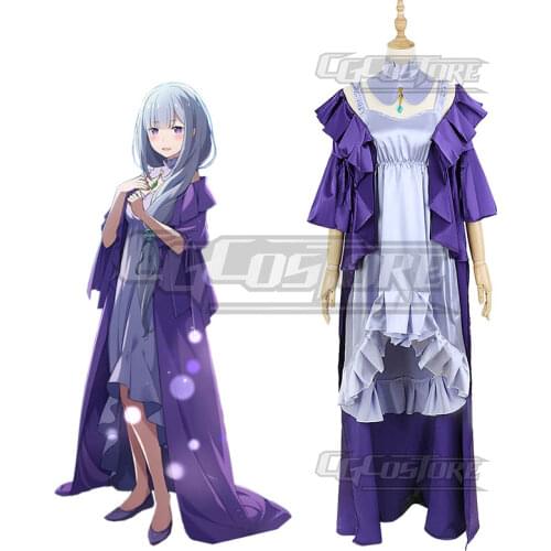 Re:Life in a different world from Zero Cosplay Costume Anime Pastel*Palettes Dresses Christmas Halloween Freeshipping CG1102WZP