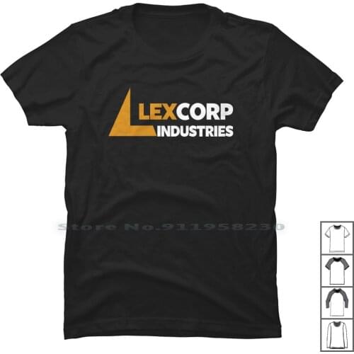 Lex Corp Industries T Shirt 100% Cotton Dust Tri Us St