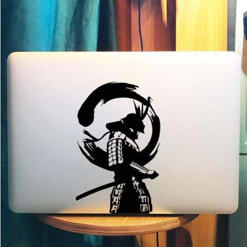 Japan Samurai Warrior Laptop Sticker for Macbook Pro 16" Air Retina 11 12 13 15 Inch Mac Book Chromebook Skin 14" Notebook Decal