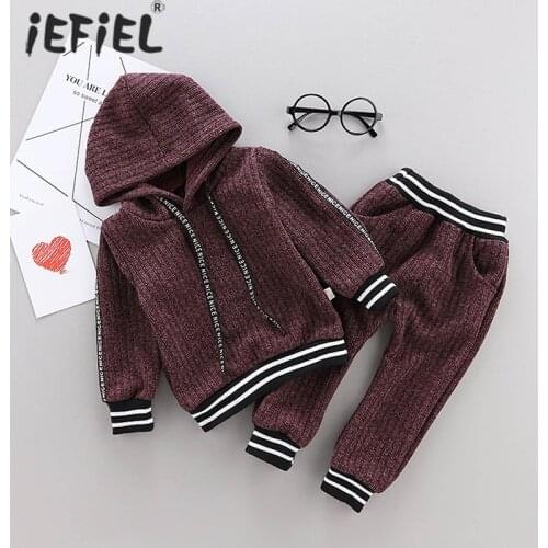 Infant Baby Clothing 2021 Spring Clothes For Newborn Baby Boy Set Hoodie Sweatshirt Top+Pants 2pcs Outfit Kids Costume Baby Suit
