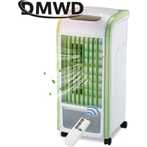 DMWD Strong Wind Air Conditioning Cooler Electric Conditioner Cooling Fan Remote Controlled Water-cooled Chiller Fans Humidifier