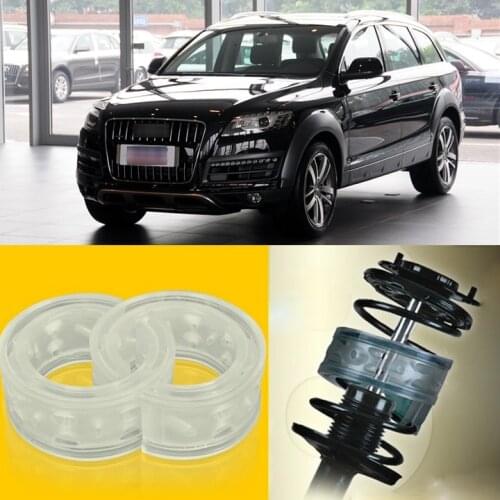 2pcs Power Front /Rear Shock Suspension Cushion Buffer Spring Bumper For Audi Q7