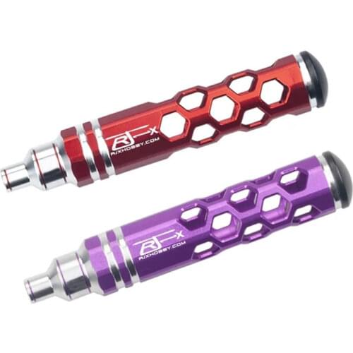 RJX 6.35mm Hex Screwdriver Handle 1.5/2.0/2.5/3.0mm Screwdriver For RC Models Car Boat Airplane