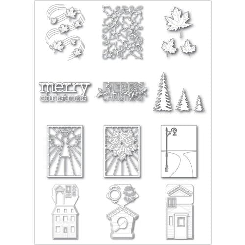 Christmas Cutting Dies for DIY Scrapbooking/photo album Decorative Embossing DIY Paper Cards